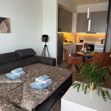 Apartmán Astra Lux - Galerija Na Vodi - Waterfront Bělehrad